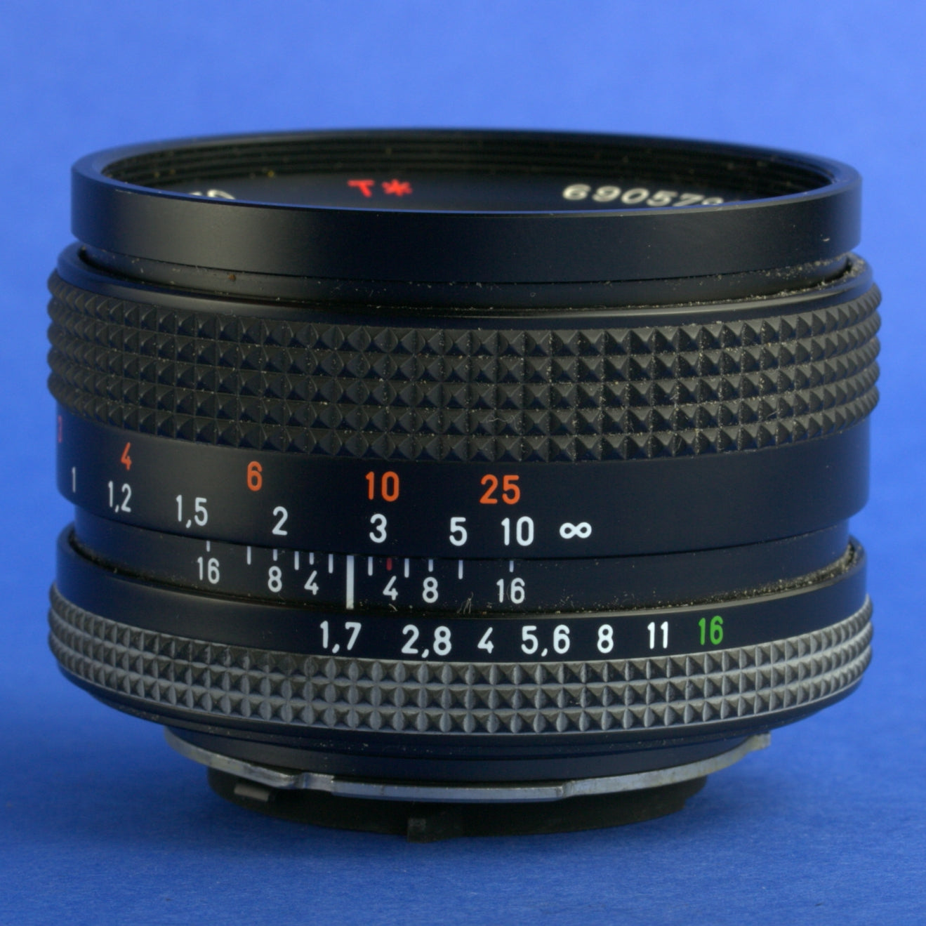 Contax Planar 50mm 1.7 AEJ Lens