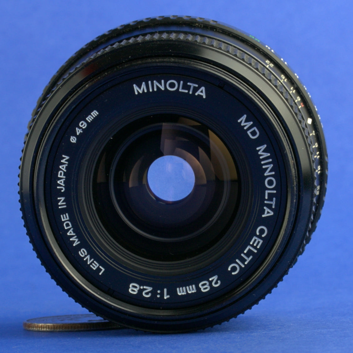 Minolta MD 28mm 2.8 Celtic Lens Beautiful Condition