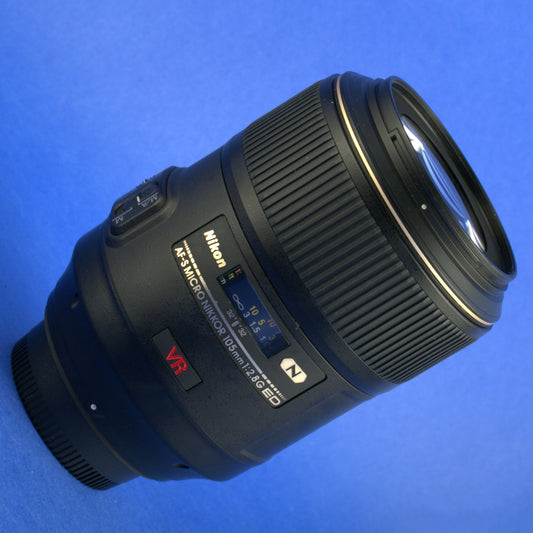 Nikon AF-S Nikkor 105mm 2.8 VR Lens US Model