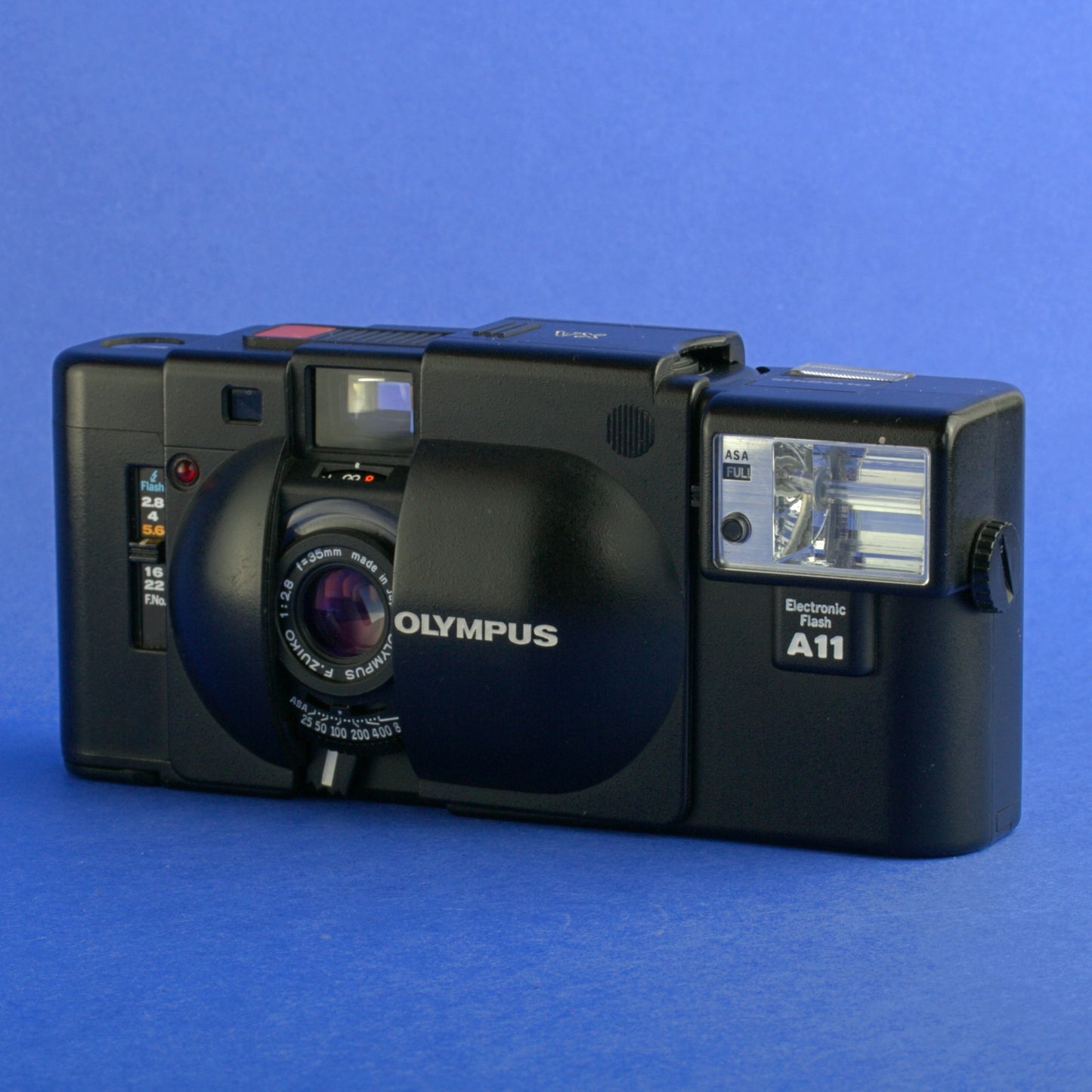 Olympus XA Film Camera with A11 Flash Beautiful Condition