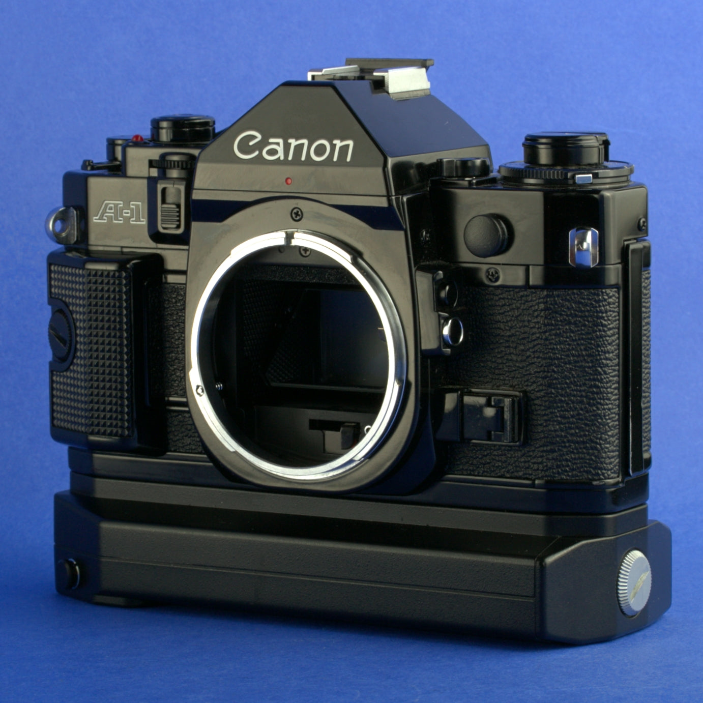 Canon A-1 Film Camera Body with A2 Winder Beautiful Condition