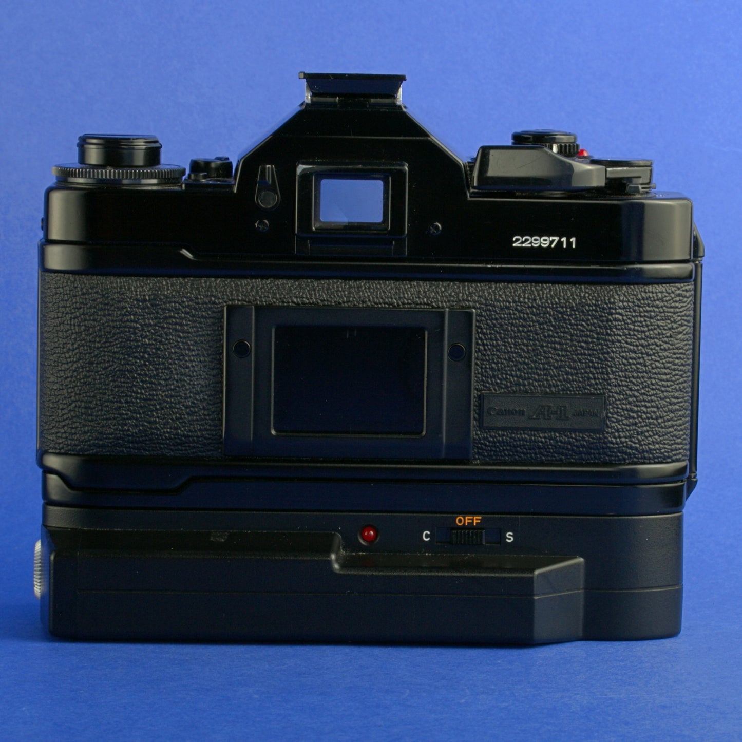 Canon A-1 Film Camera Body with A2 Winder Beautiful Condition