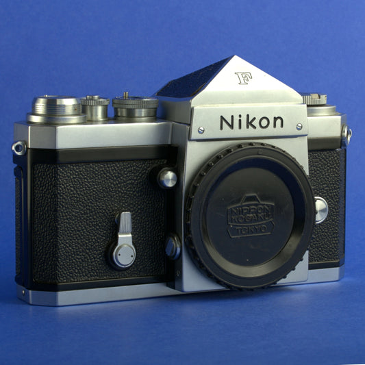 Early Nikon F Film Camera with Standard Prism Beautiful Condition