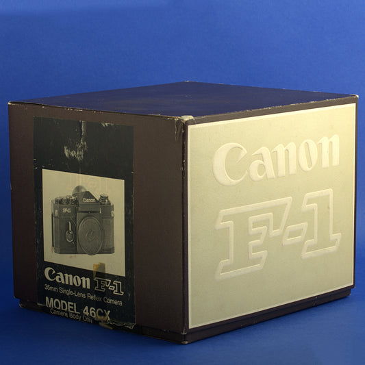 1972 Canon F-1 Film Camera Body Beautiful Condition