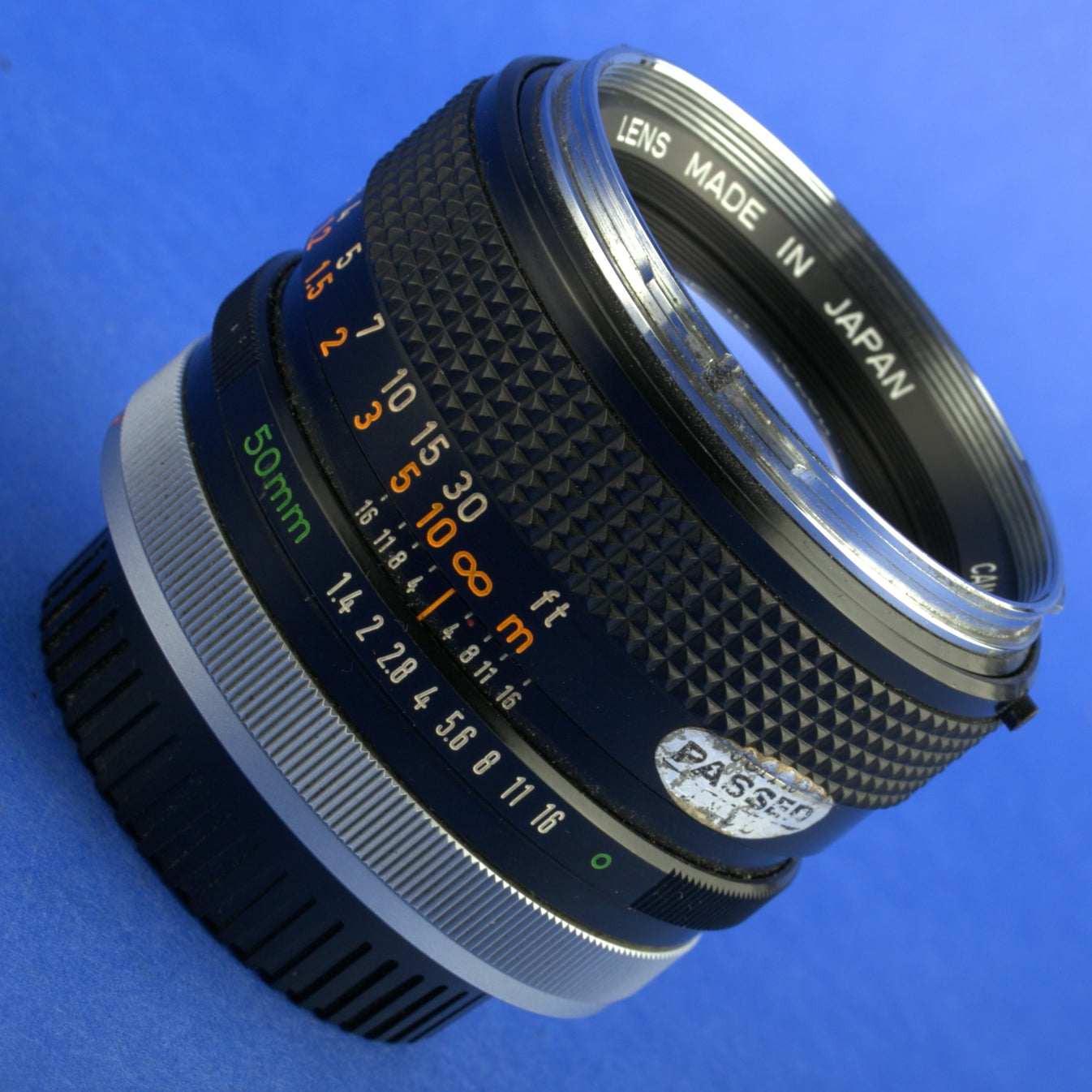 Canon FD 50mm 1.4 Chrome Nose Lens