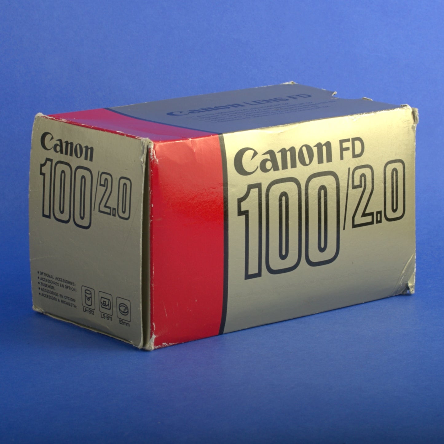 Canon FD 100mm F2 Lens Mint Condition