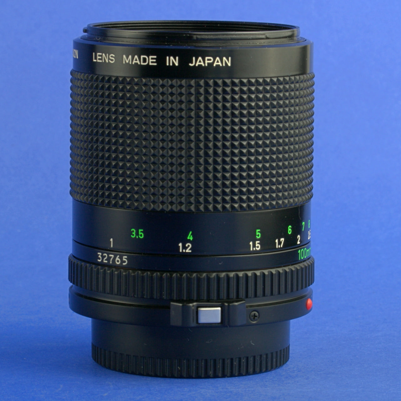 Canon FD 100mm F2 Lens Mint Condition