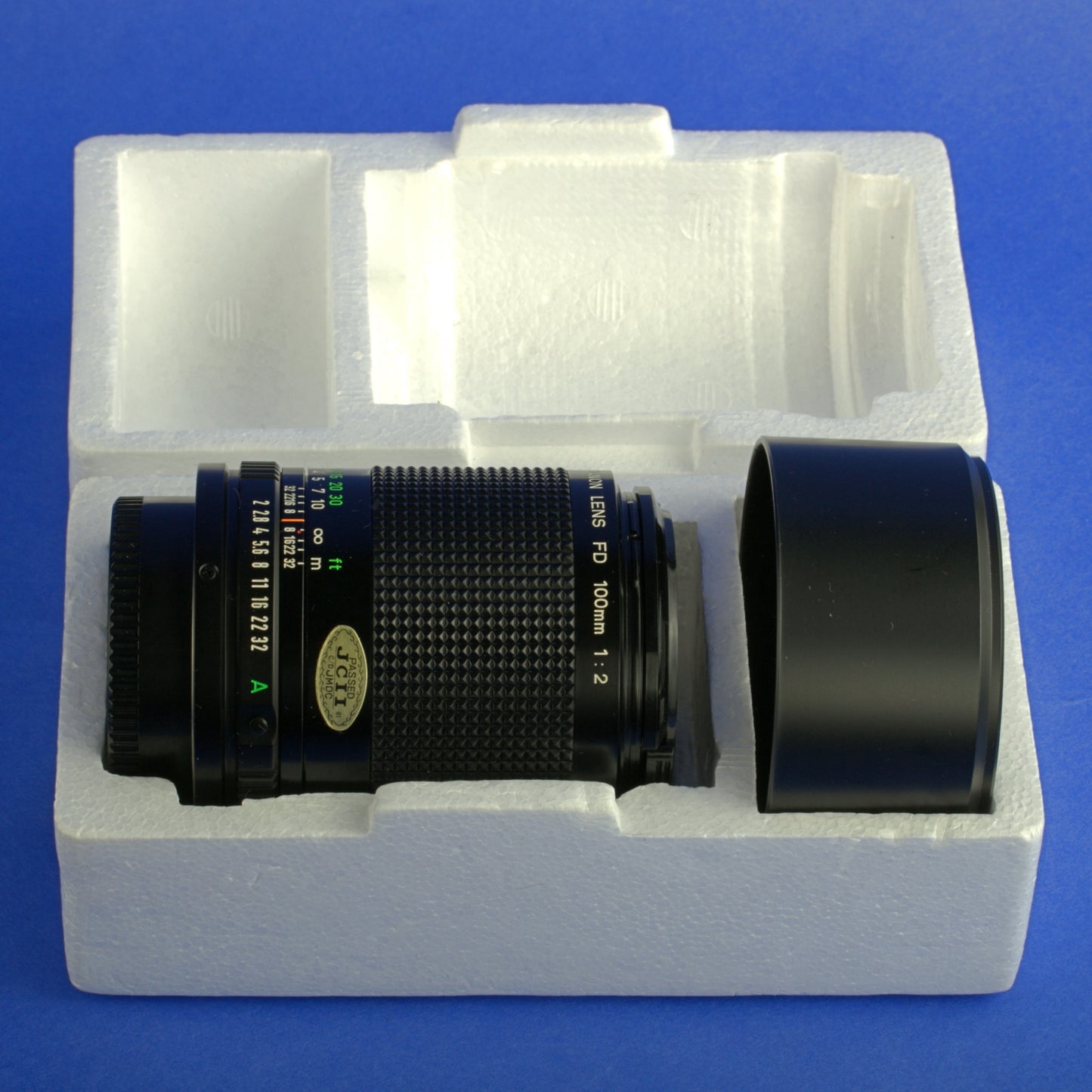 Canon FD 100mm F2 Lens Mint Condition