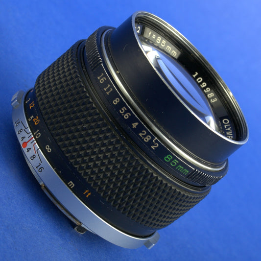 Olympus OM 85mm F2 Zuiko Lens