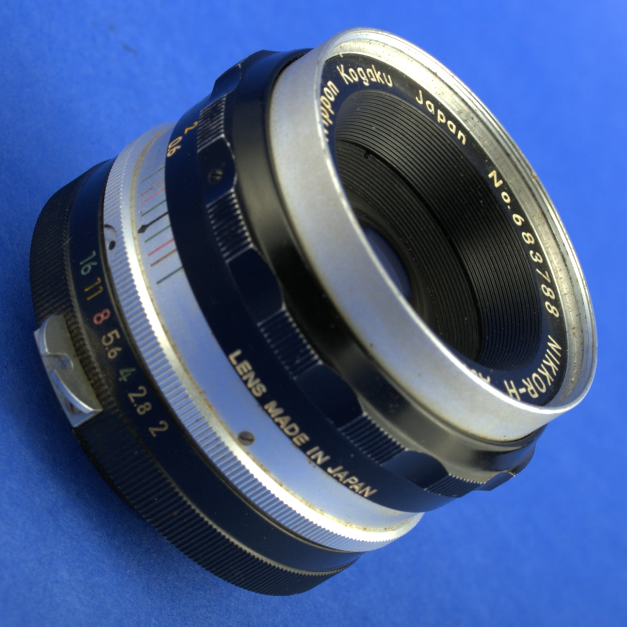 Nikon Nikkor-H 50mm F2 Non-Ai Lens