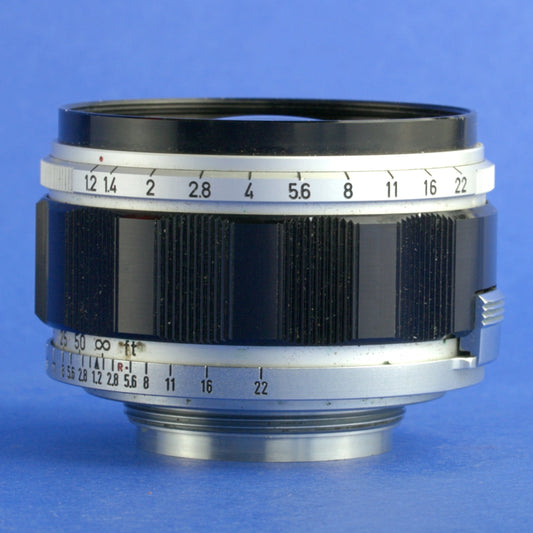 Canon 50mm 1.2 LTM Rangefinder Lens