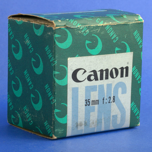 Canon 35mm 2.8 II LTM EP Marked Rangefinder Lens Mint Condition