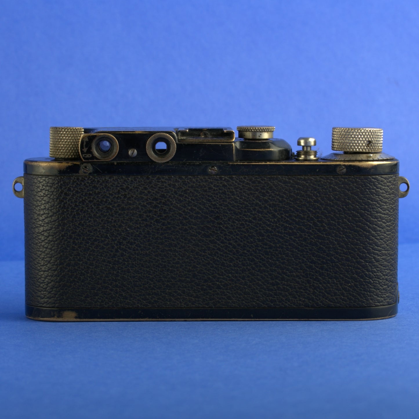 1934 Black Nickel Leica III Rangefinder Camera with Elmar 5cm 3.5 Lens 2024 CLA