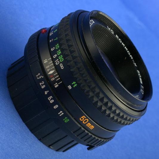 Minolta MD 50mm 1.7 Lens