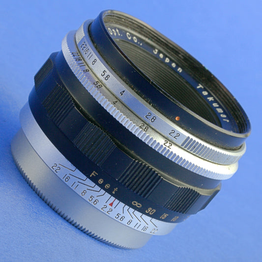 Early Pentax Takumar 55mm 2.2 Preset M42 Lens