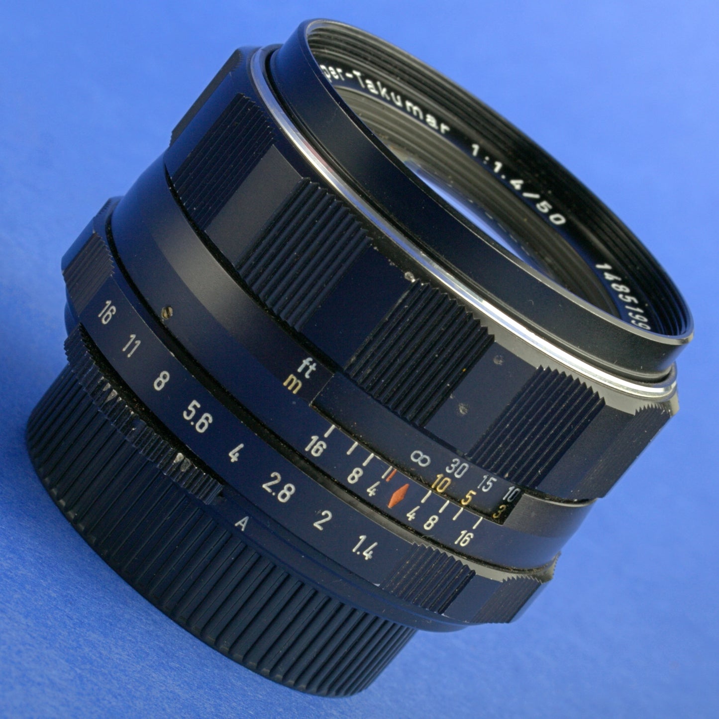 Pentax Super-Takumar 50mm 1.4 M42 Lens 8 Elements