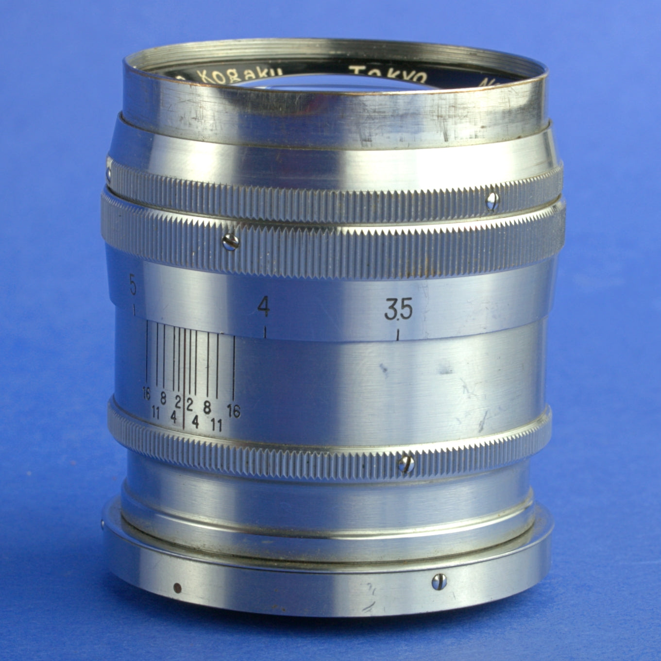 Early Nikon Nikkor-P.C 8.5cm F2 Tokyo 801 MIOJ Rangefinder Lens S Mount