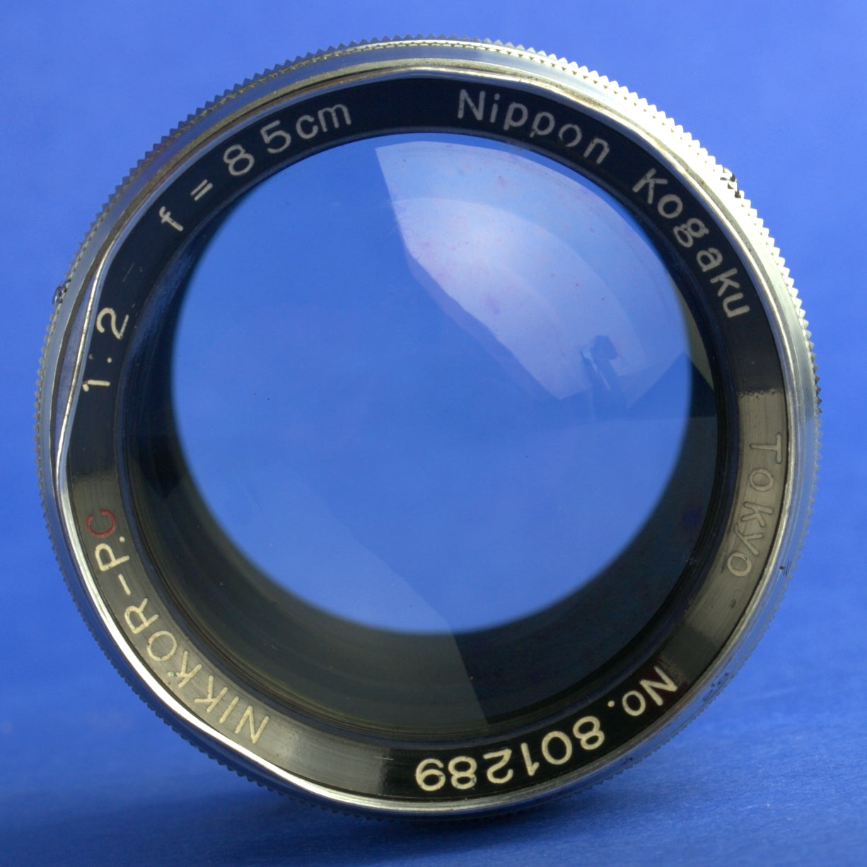 Early Nikon Nikkor-P.C 8.5cm F2 Tokyo 801 MIOJ Rangefinder Lens S Mount