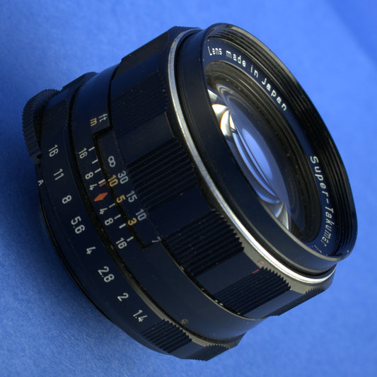 Pentax Super-Takumar 50mm 1.4 M42 Lens 8 Elements