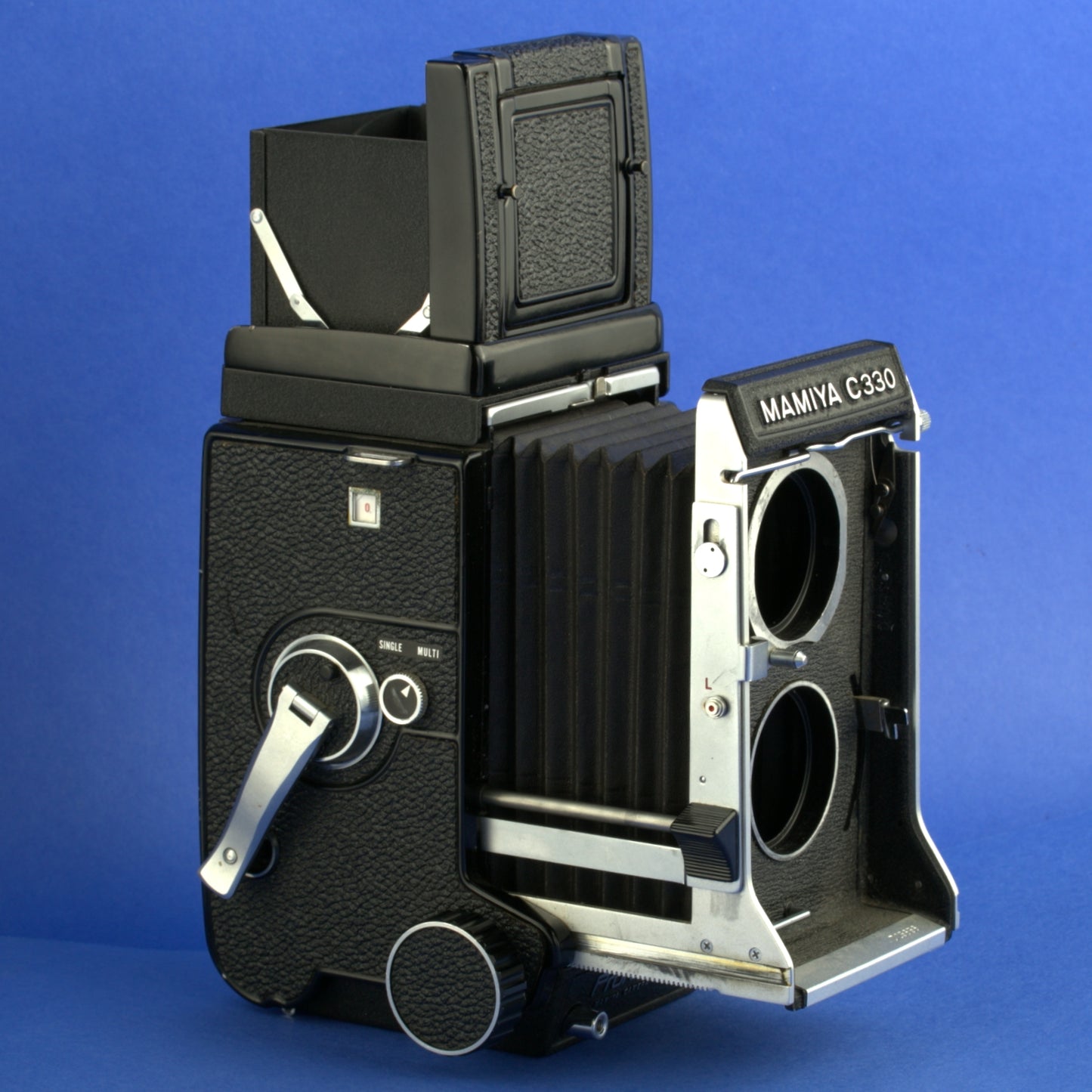 Mamiya C330 Film Camera Body with Waist Level Finder