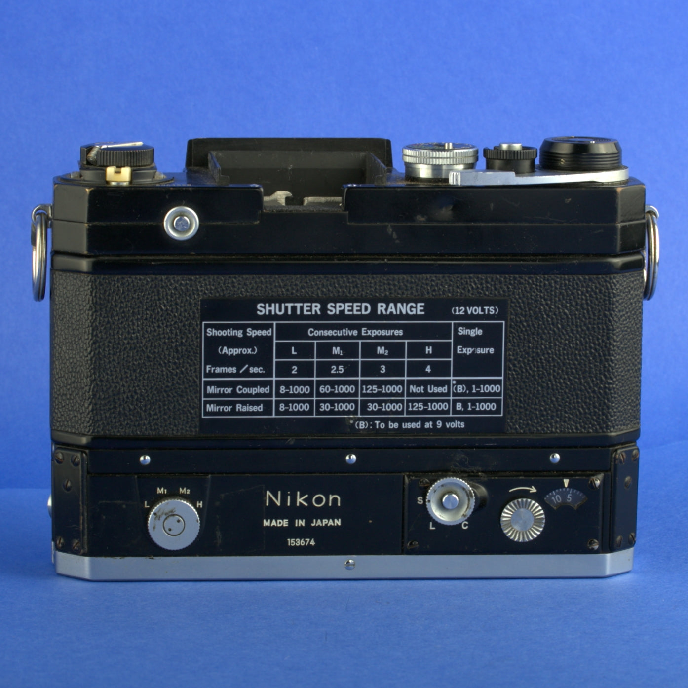 Nikon F Film Camera Body with F-36 Motor Drive