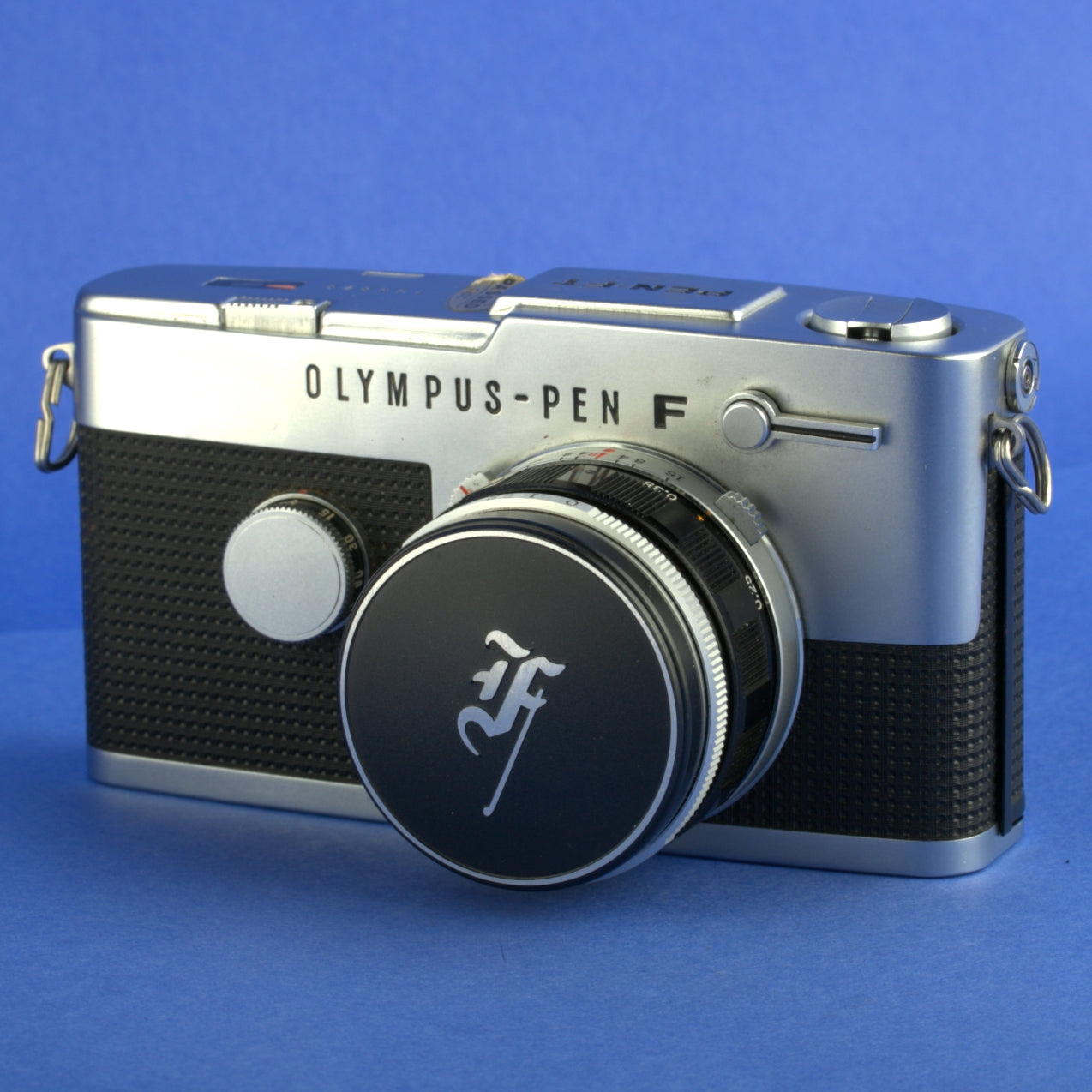 Olympus Pen-FT Film Camera with 25mm F4 Lens Beautiful Condition