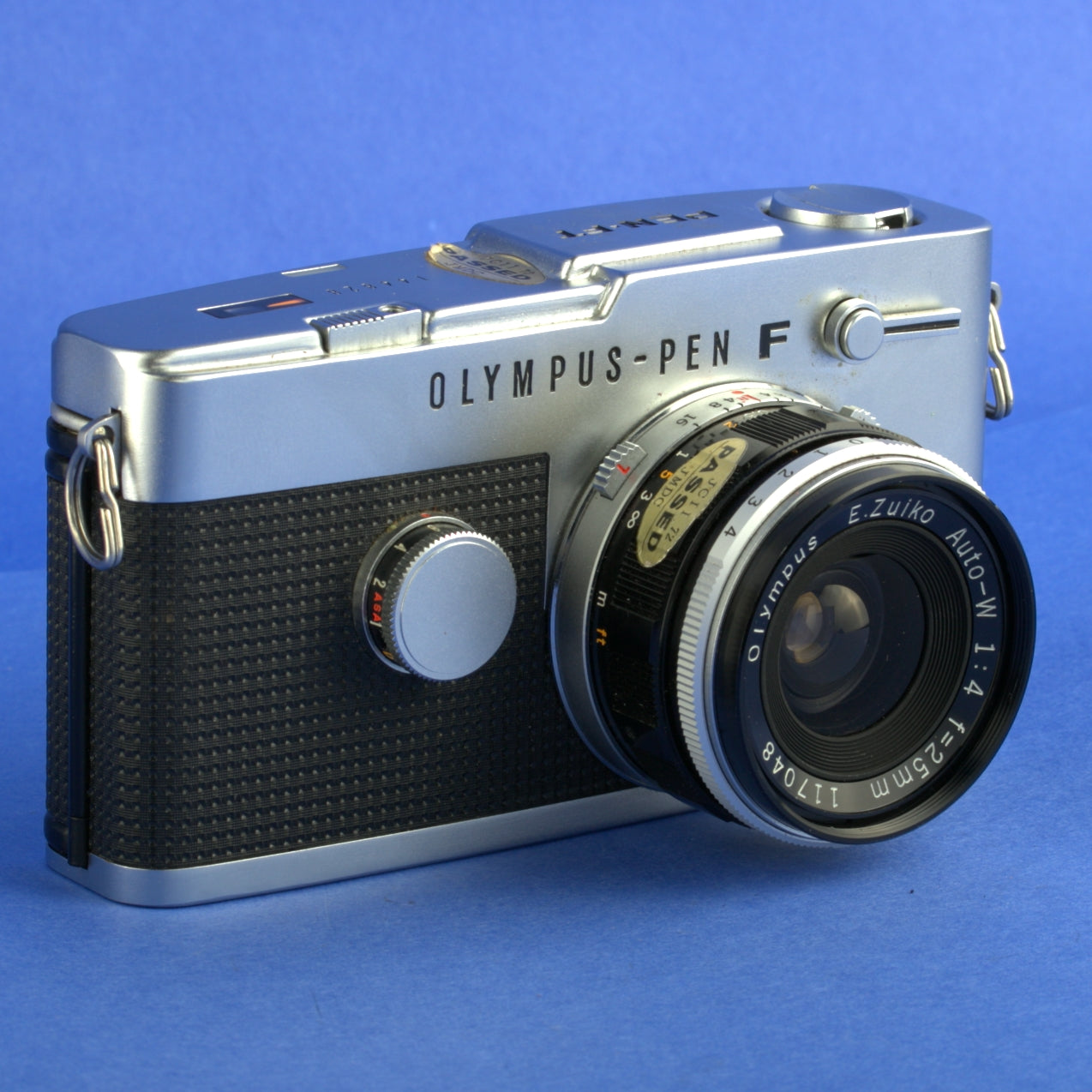 Olympus Pen-FT Film Camera with 25mm F4 Lens Beautiful Condition