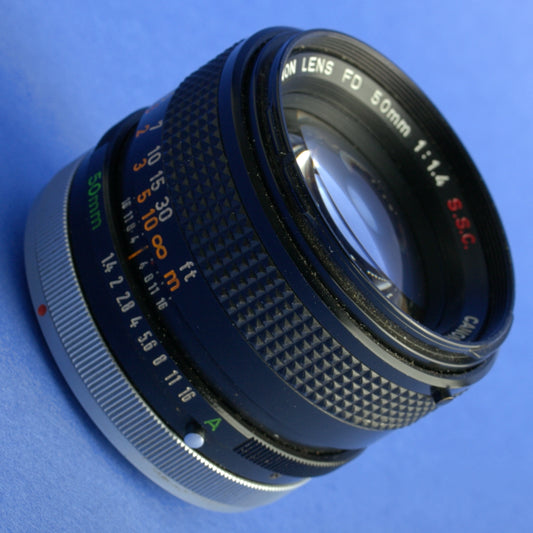 Canon FD 50mm 1.4 S.S.C. Lens