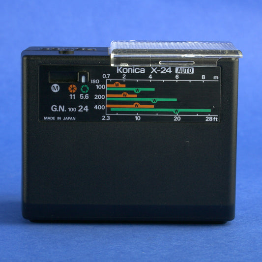 Konica X-24 Shoe Mount Flash Mint Condition