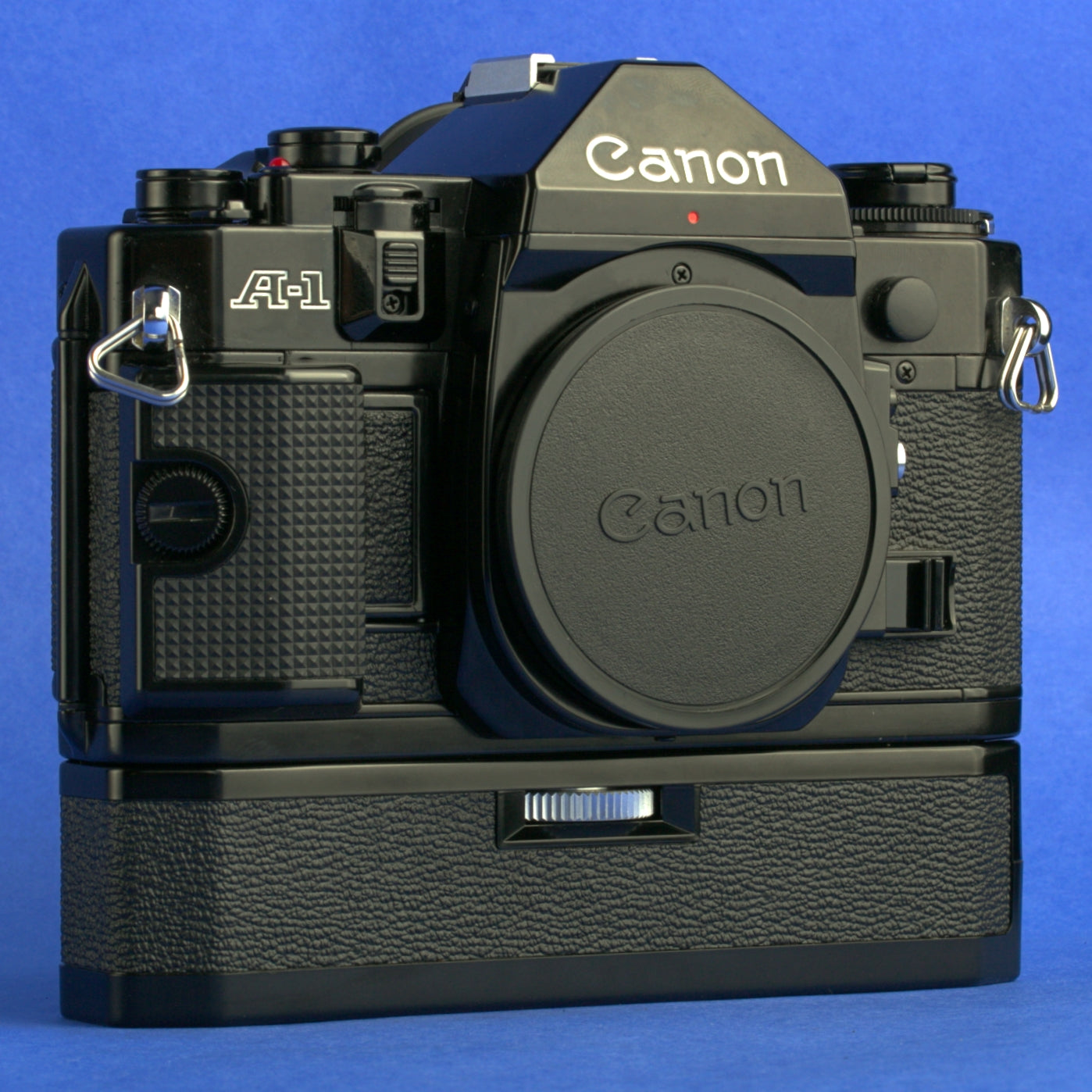 Canon A-1 Film Camera Body with Power Winder A Mint Condition
