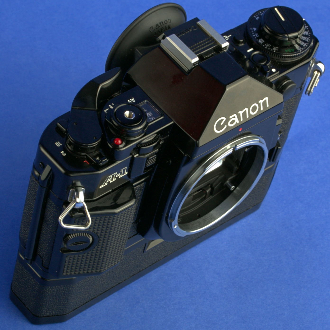 Canon A-1 Film Camera Body with Power Winder A Mint Condition