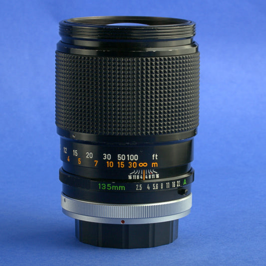 Canon FD 135mm 2.5 S.C. Lens
