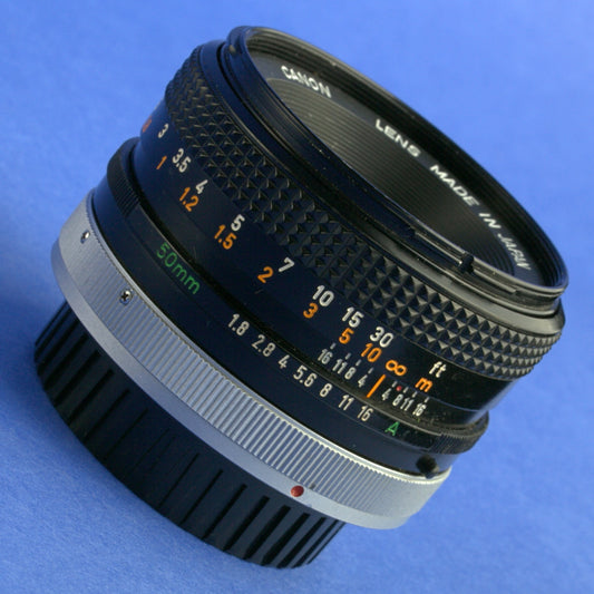 Canon FD 50mm 1.8 S.C. Lens