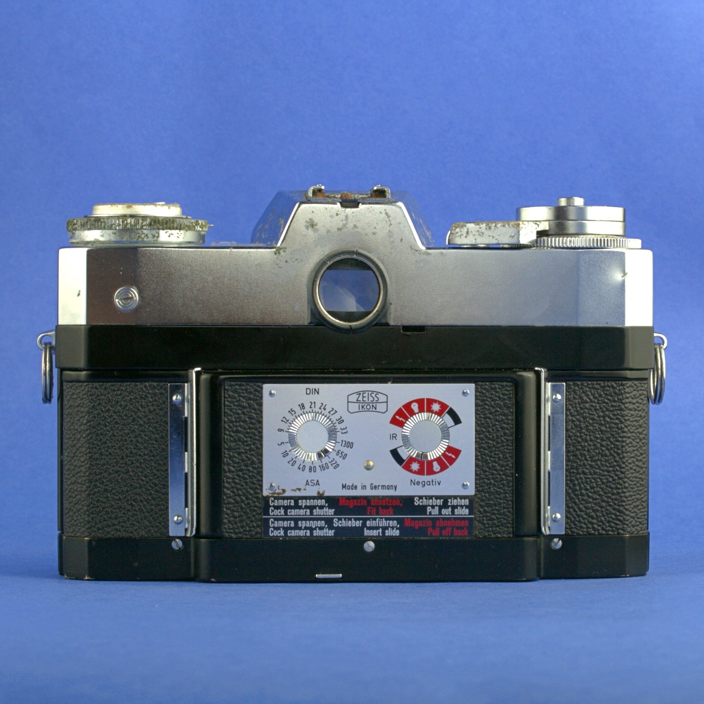 Contarex Super Film Camera Body For Parts Not Working