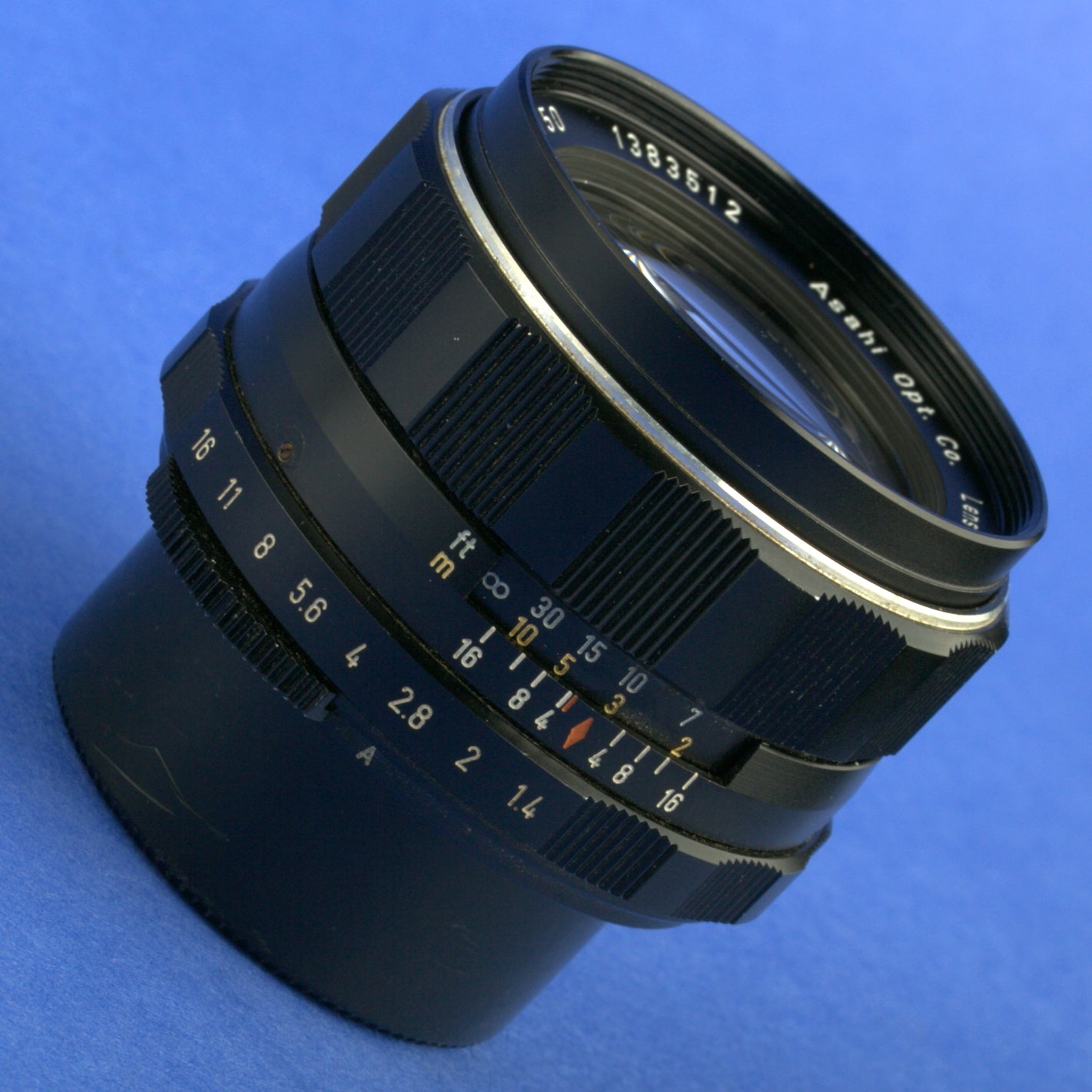 Pentax Super-Takumar 50mm 1.4 M42 Lens 8 Elements Beautiful Condition