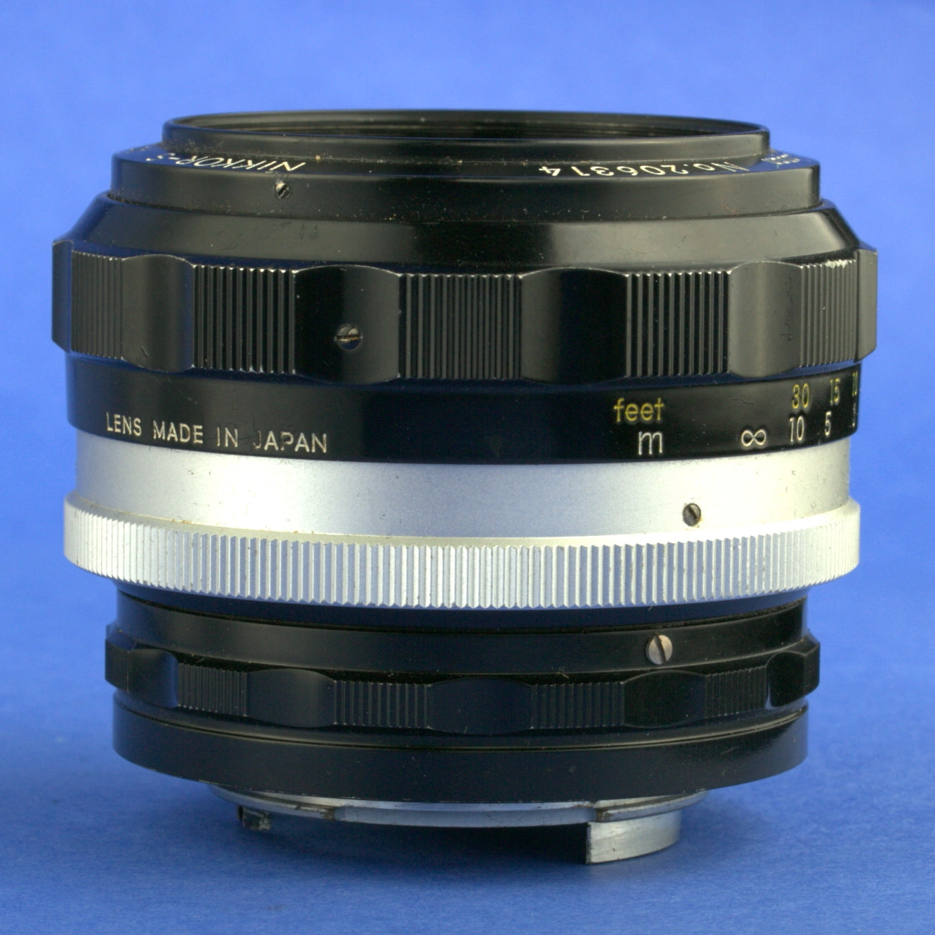 Nikon Nikkor-S Auto 55mm 1.2 Non-Ai Lens Not Working