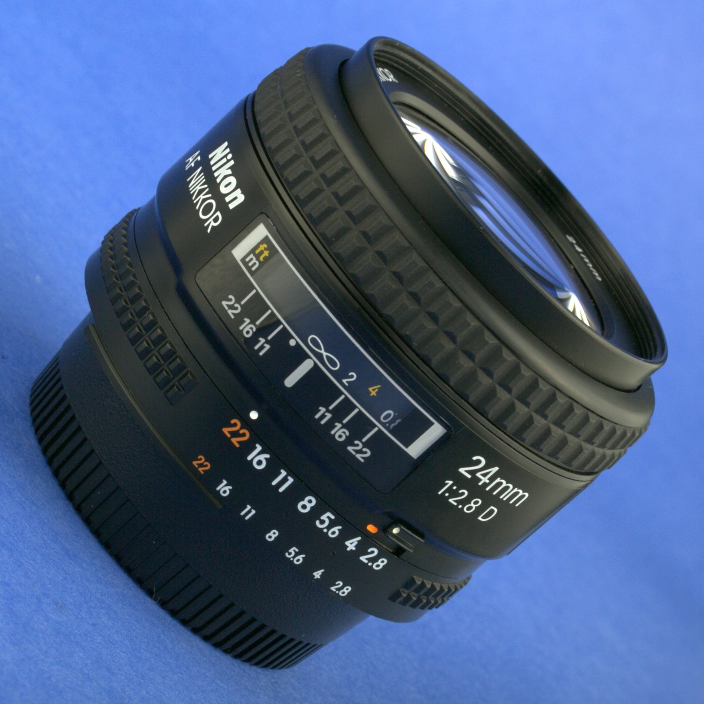 Nikon AF Nikkor 24mm 2.8 D Lens US Model Mint Condition