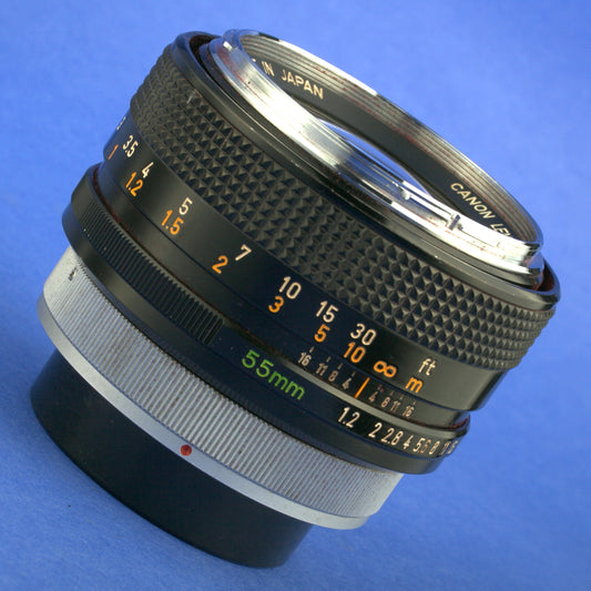 Canon FD 55mm 1.2 Chrome Nose Lens