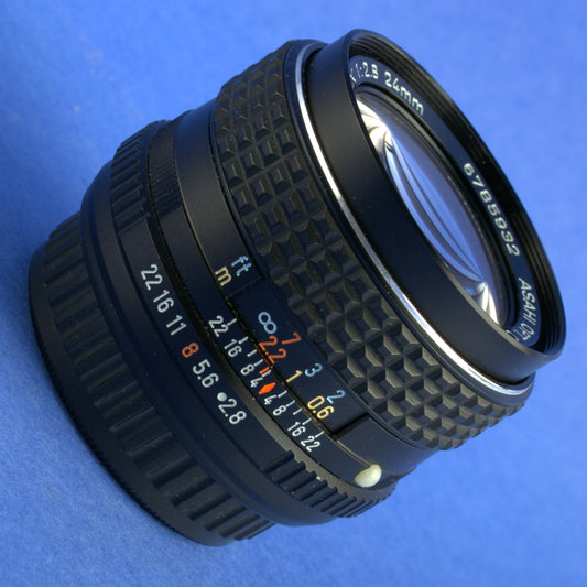 Pentax SMC 24mm 2.8 Lens K Mount Near Mint Condition