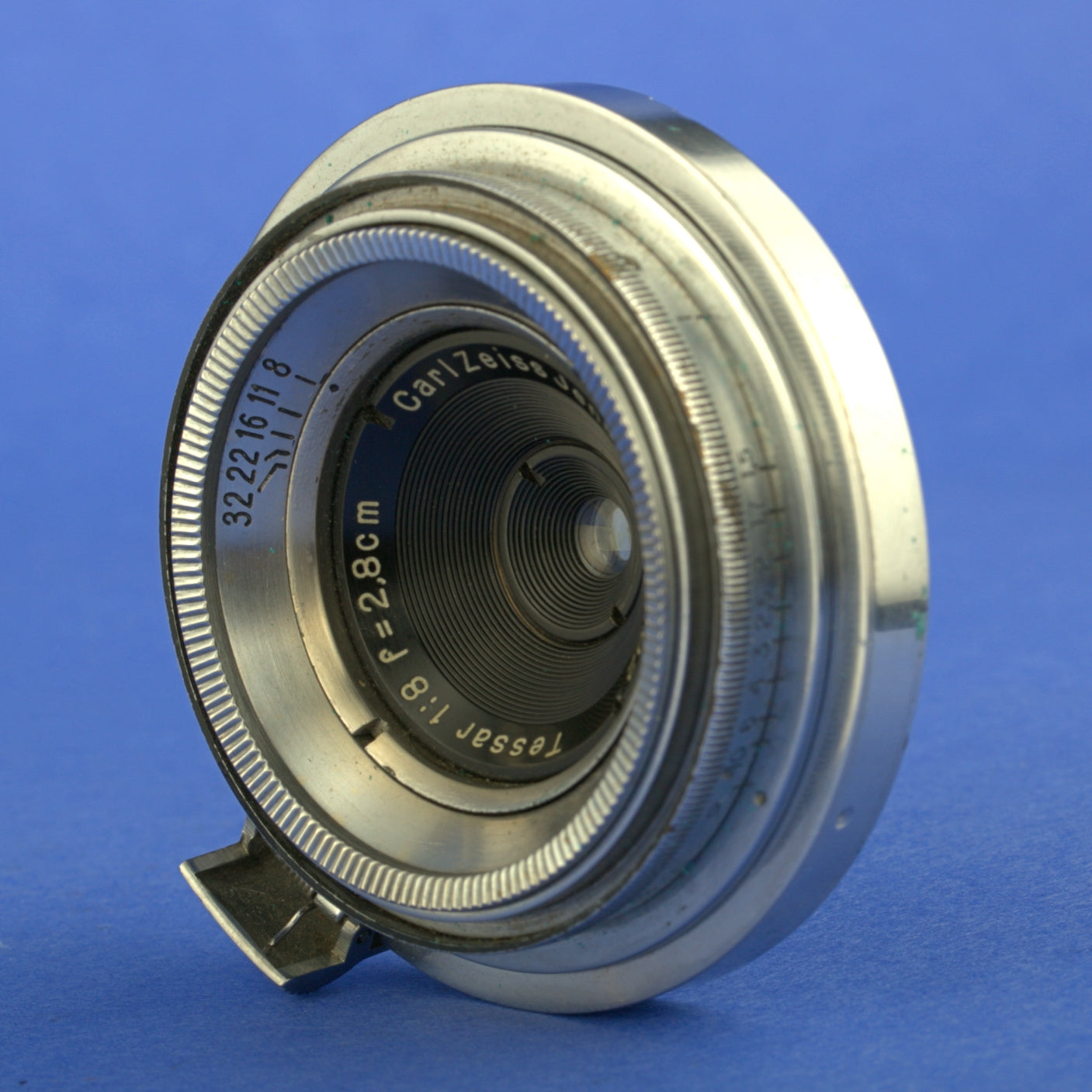Carl Zeiss Jena Tessar 28mm F8 Contax RF Lens 1936