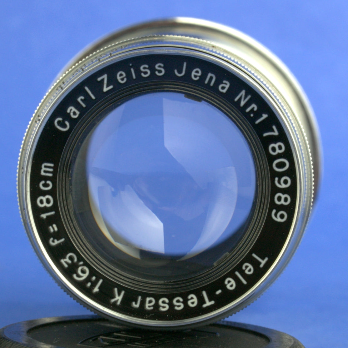 Carl Zeiss Jena Tele-Tessar K 180mm 6.3 Contax RF Lens 1936