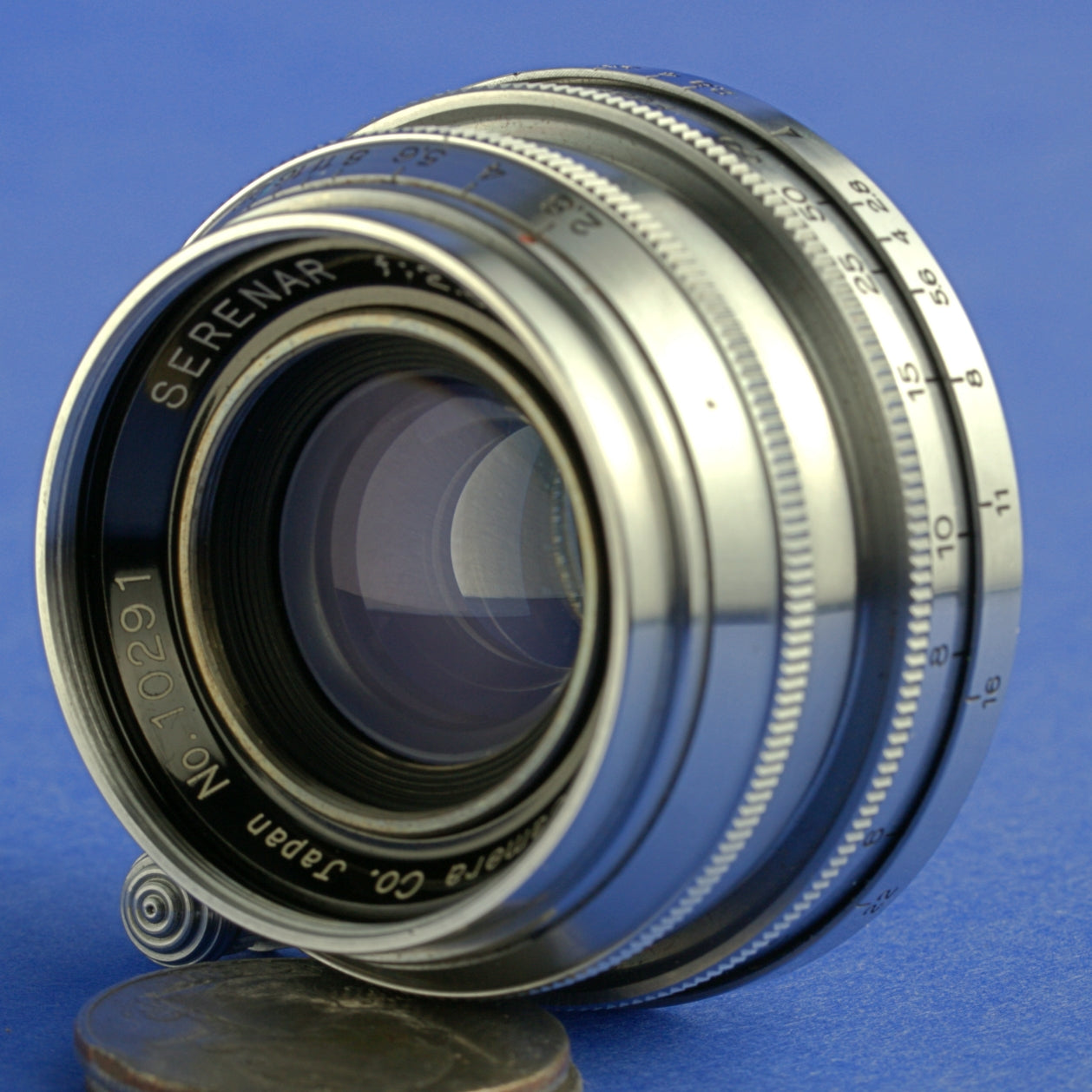 Canon Serenar 35mm 2.8 LTM Lens with Finder and Case