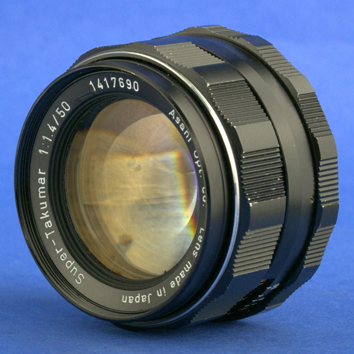 Pentax Super-Takumar 50mm 1.4 M42 Lens 8 Elements