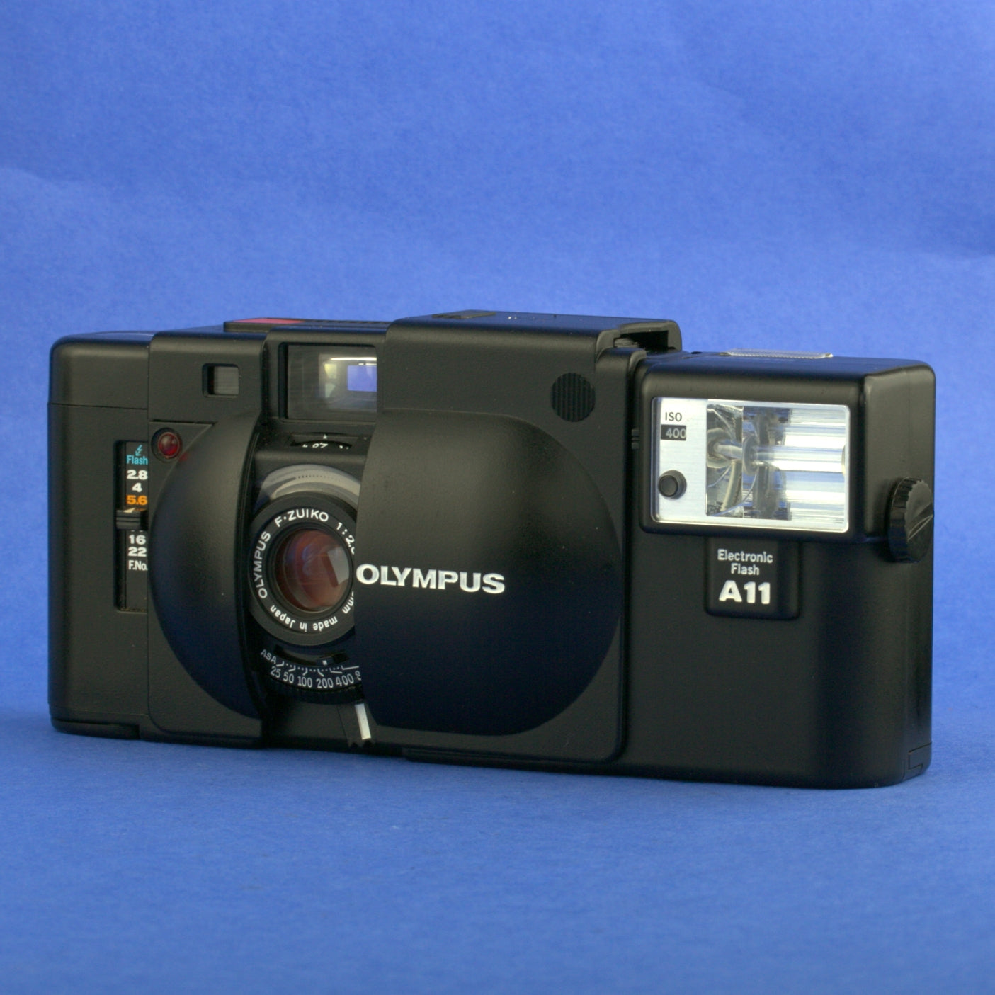 Olympus XA Film Camera with A11 Flash Near Mint Condition