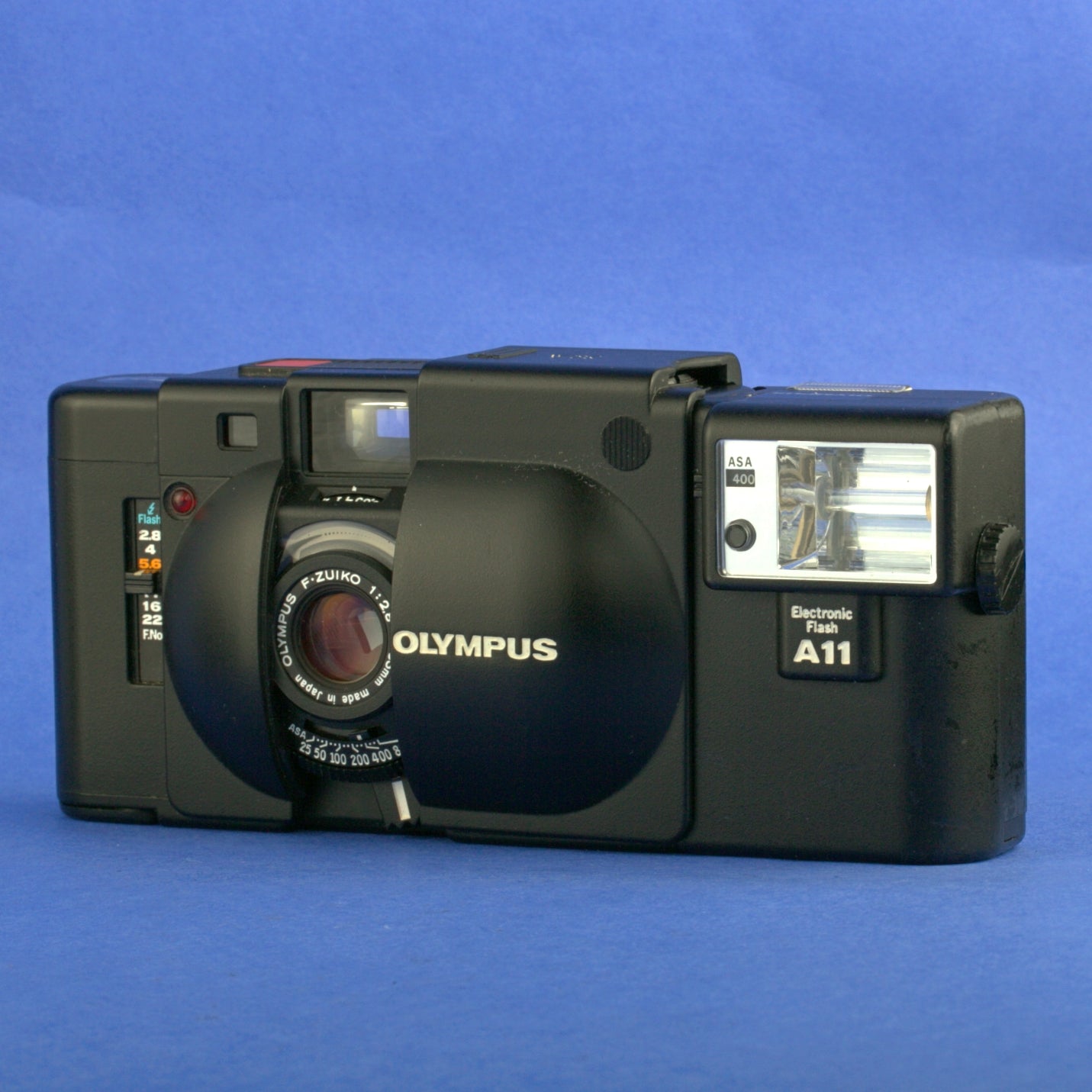 Olympus XA Film Camera with A11 Flash Beautiful Condition