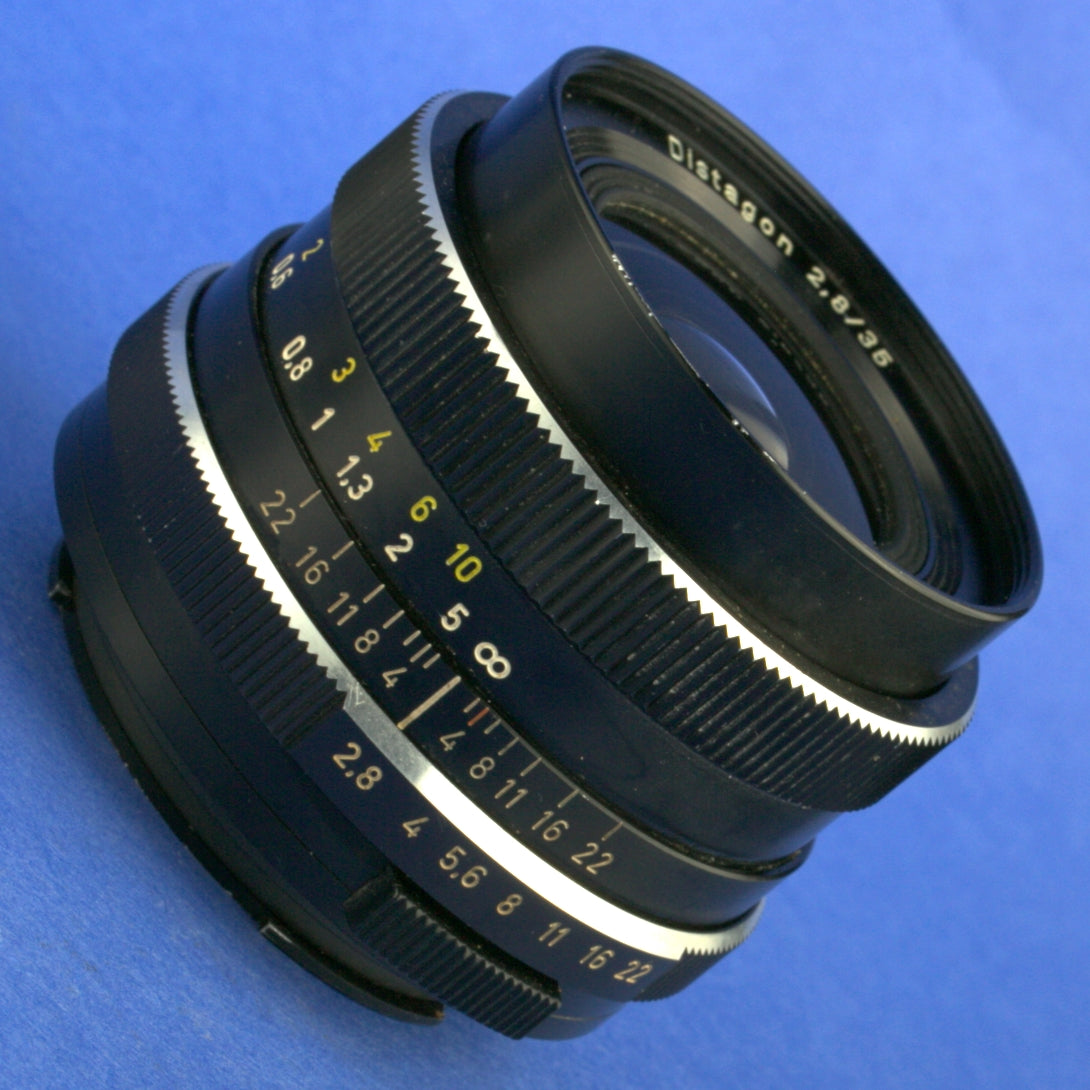 Rollei Distagon 35mm 2.8 Lens QBM Mount