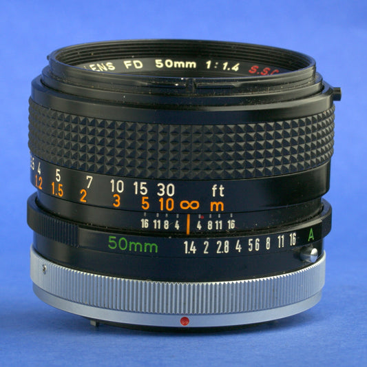 Canon FD 50mm 1.4 S.S.C. Lens *** READ ***
