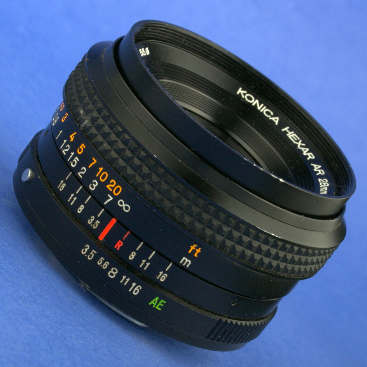 Konica Hexanon AR 28mm 3.5 Lens