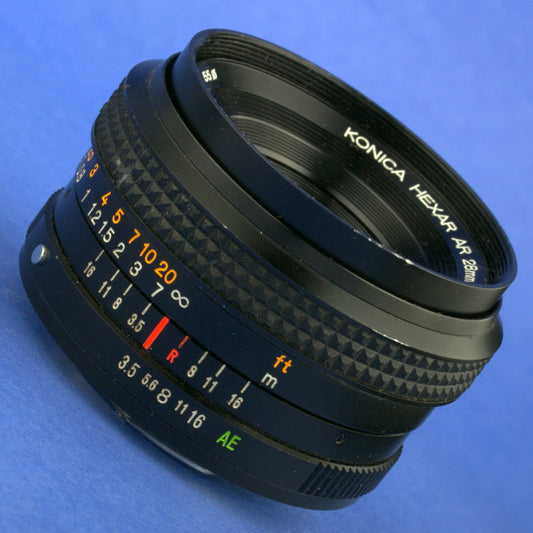 Konica Hexanon AR 28mm 3.5 Lens