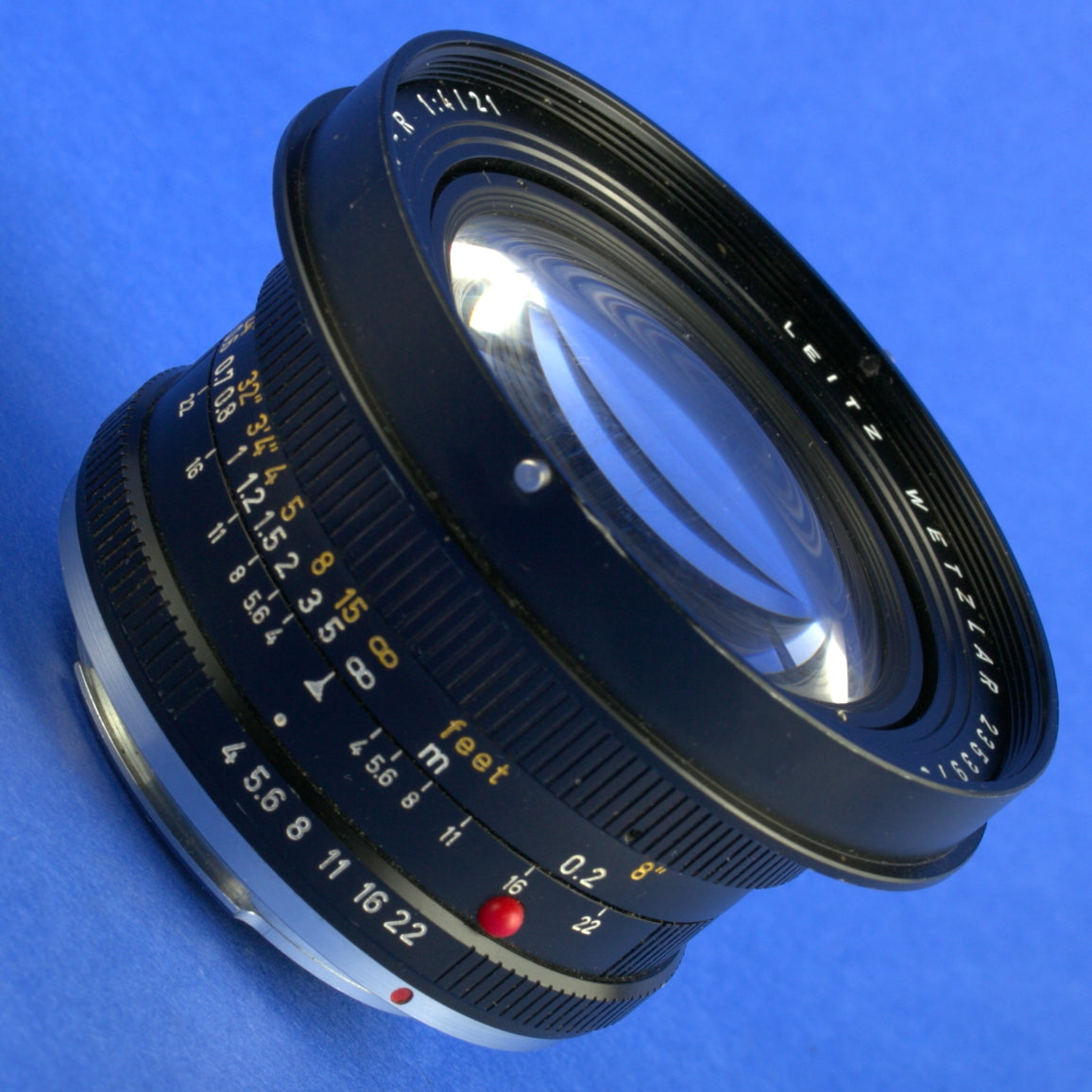 Leica Super-Angulon-R 21mm F4 Lens 2 Cam